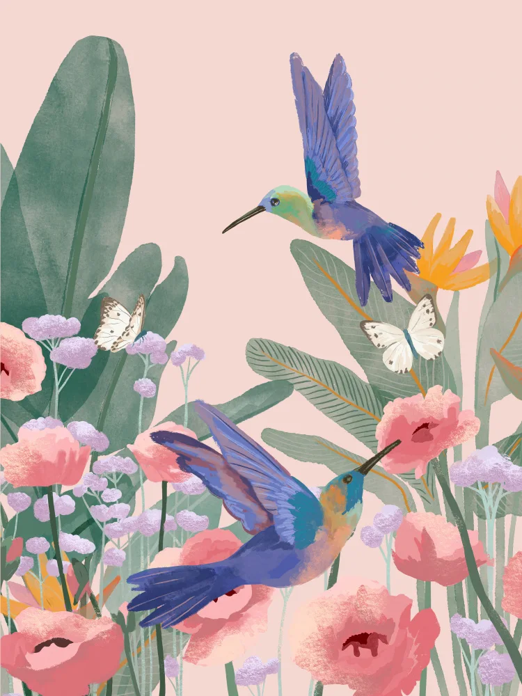 Blauw, Goed: Kolibri