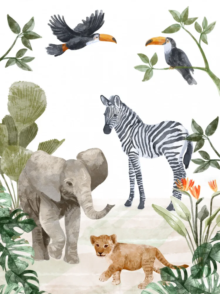 Blauw, Goed: Jungle Babies