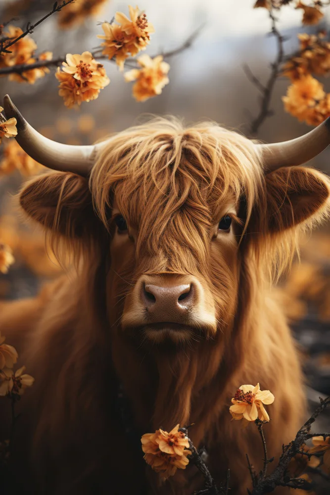 Treechild: Bull And Flowers