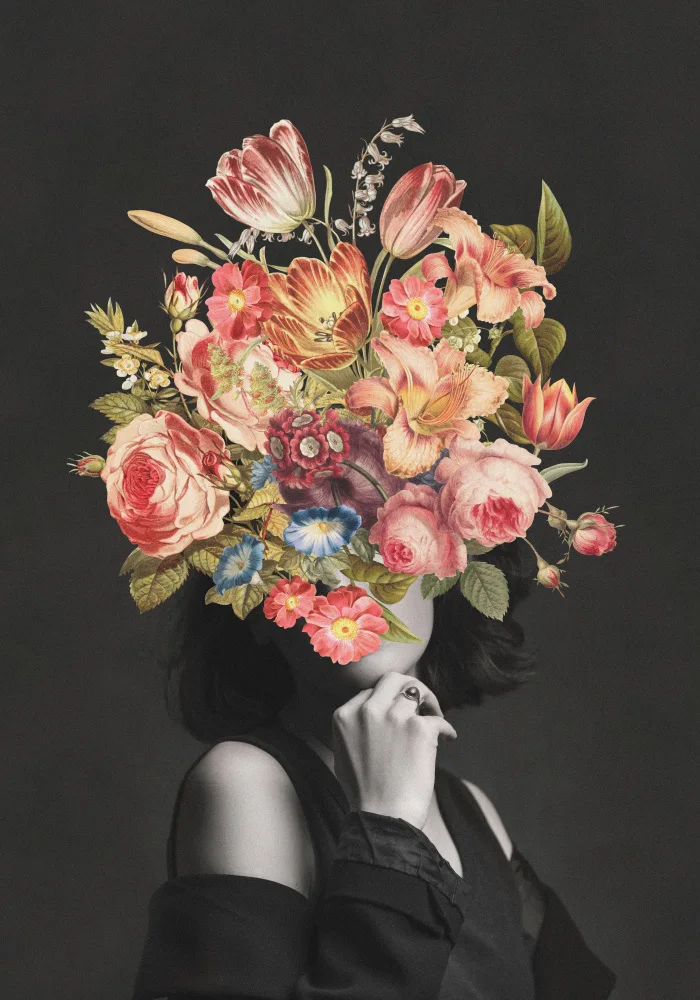 Studio, Floral Frida: Vintage Floral Bouquet
