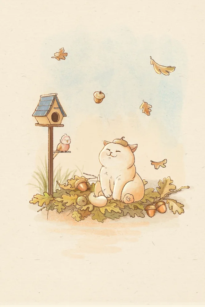 Thai, Xuan: Chilling Chubby Cat