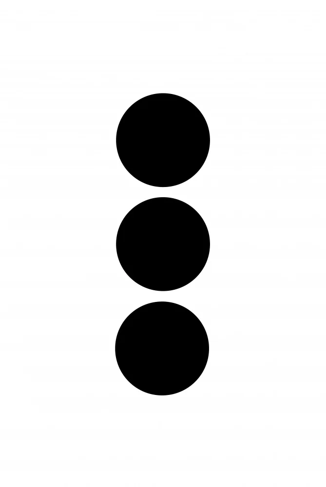Design, Oju: Three Circles Black