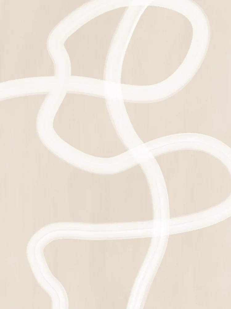 Ristova, Elena: White Brush Stroke Poster No.1