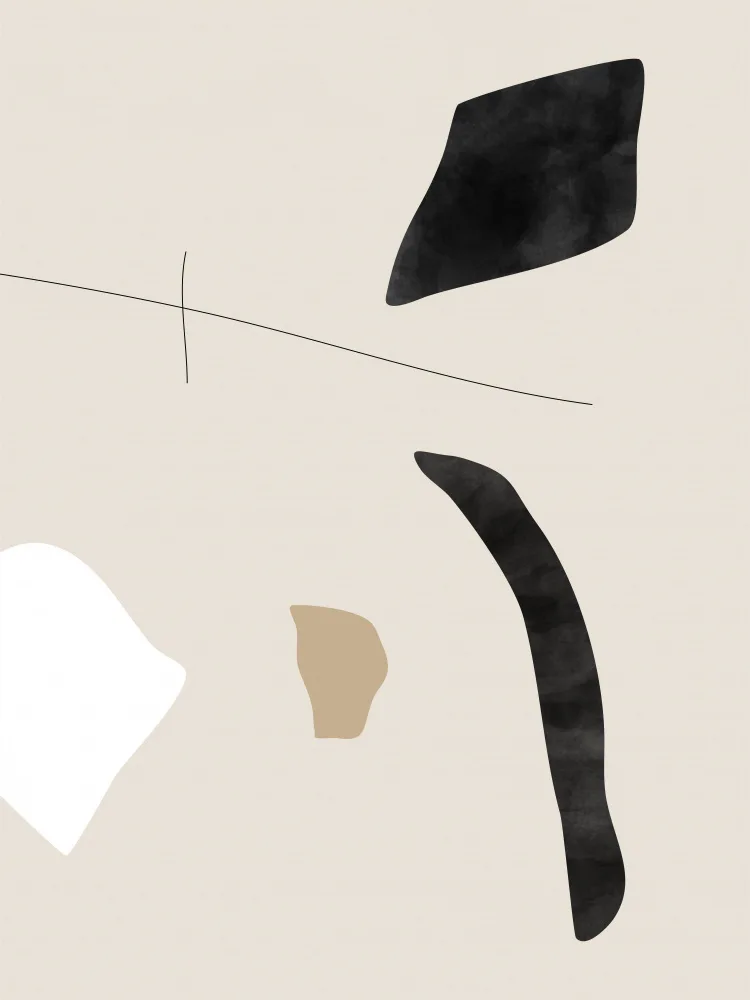 Ristova, Elena: Graphic Shapes and Lines Poster