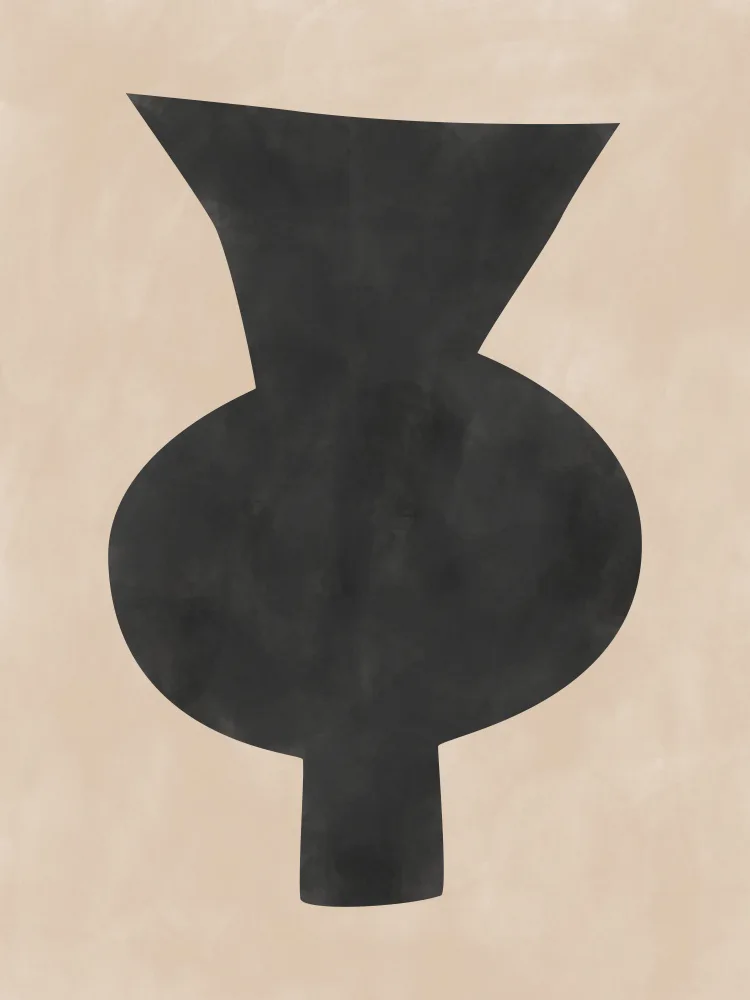 Ristova, Elena: Opera d'arte vaso nero