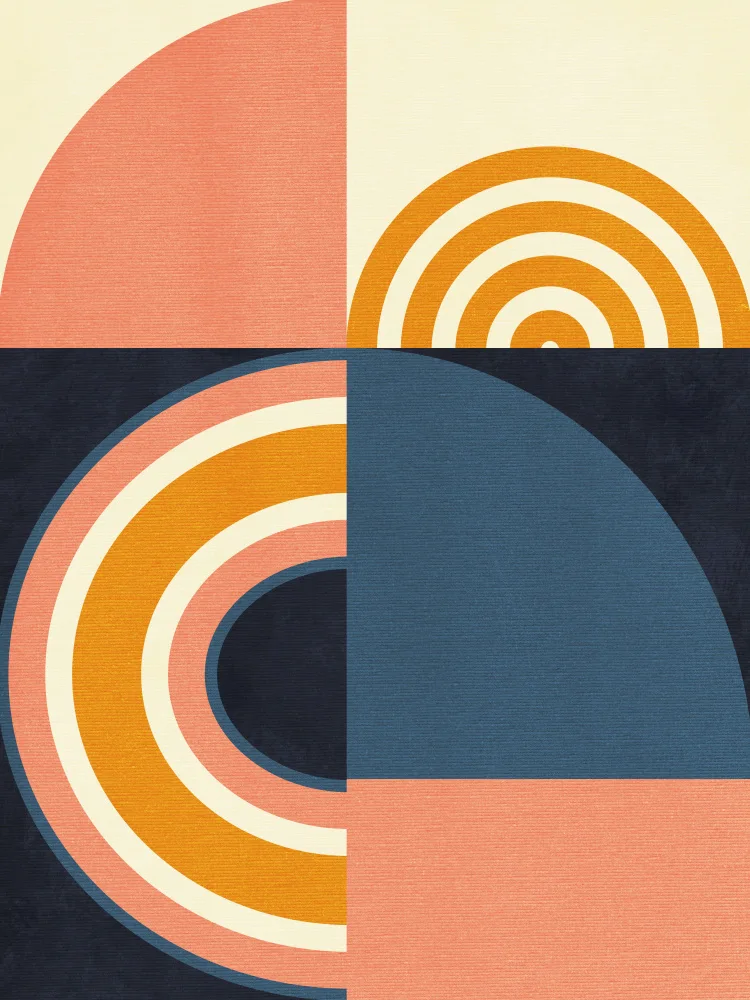 Bre, Rut Ana: Rainbow Plus Shapes  Blue Mustard9