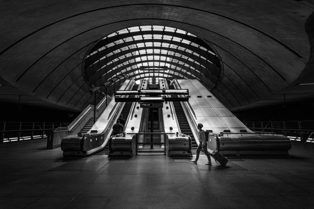 Mathew, Jobin: Canary Wharf Station - London