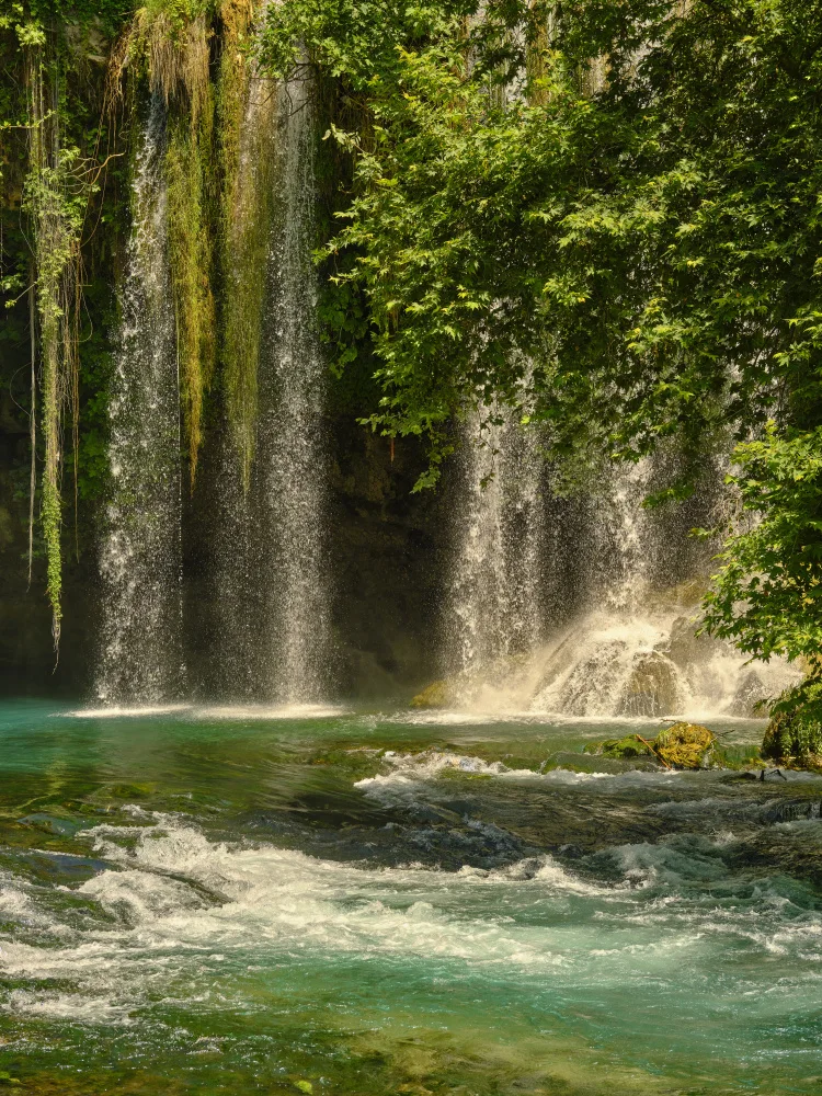 akyurt, engin: bellissima cascata nella foresta