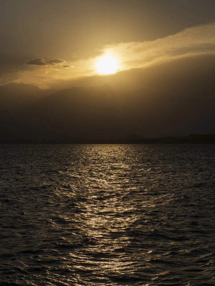 akyurt, engin: amazing sunset and great sea view