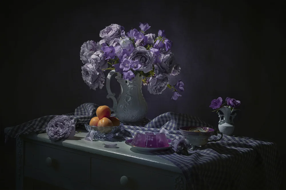 Jacobs, Lydia: Rosa viola e pesca gialla