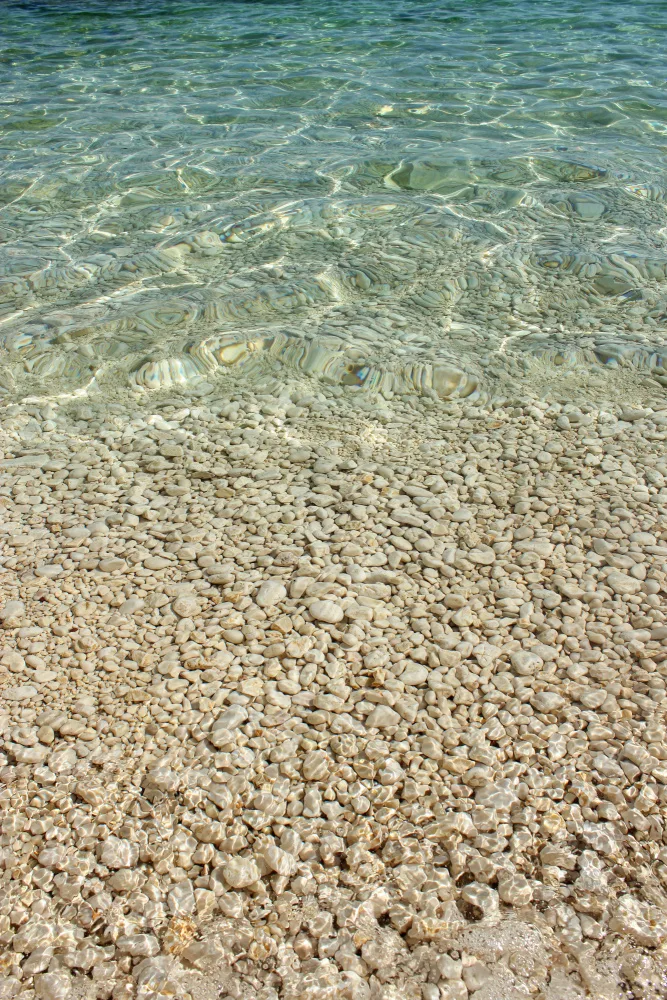 Fennell, Alyson: Aqua Ocean y guijarros dorados