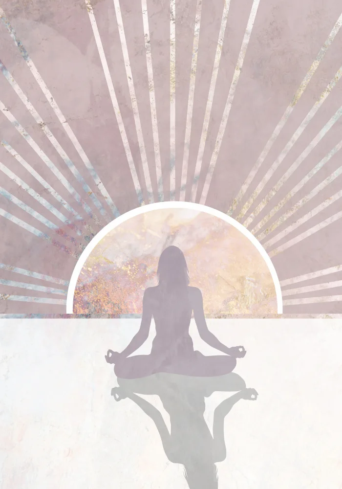 Manovski, Sarah: Pink Gold Sun Yoga 3