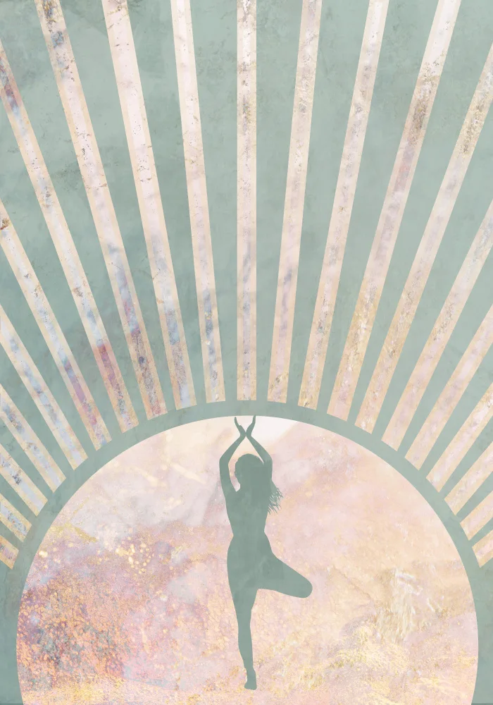 Manovski, Sarah: Yoga Boho Sun Rise Vert 1