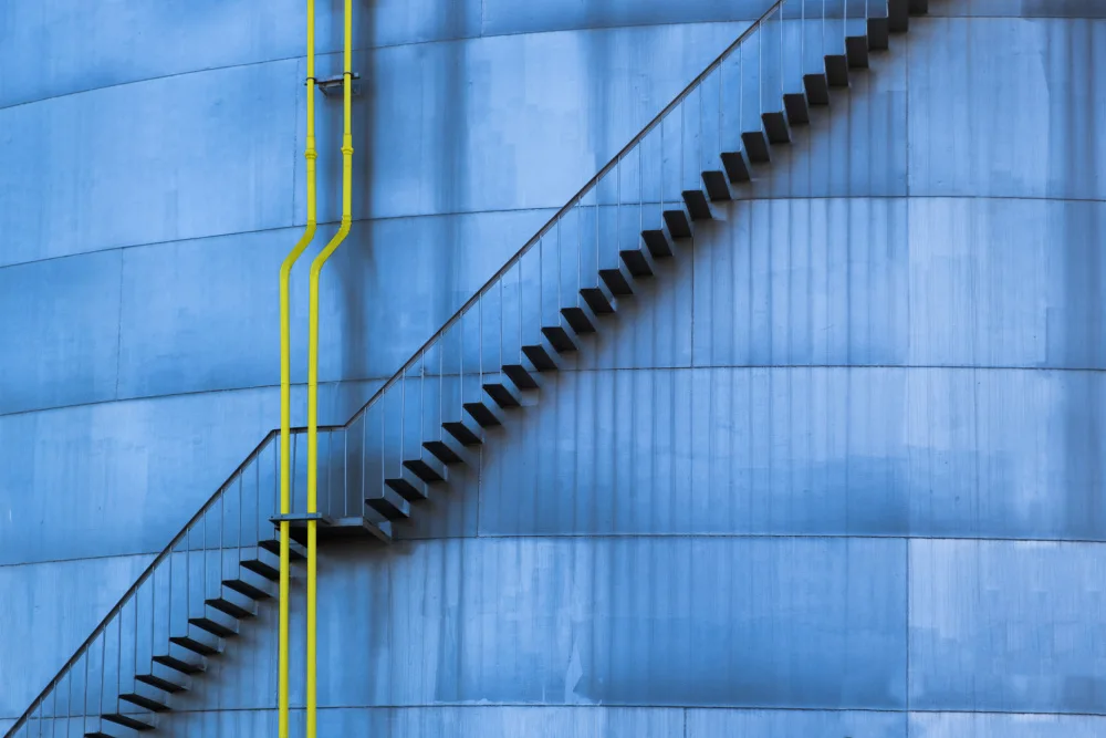 Endermann, Rolf: two yellow lines