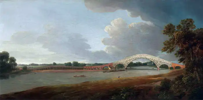 Towne, Francis: Old Walton Bridge