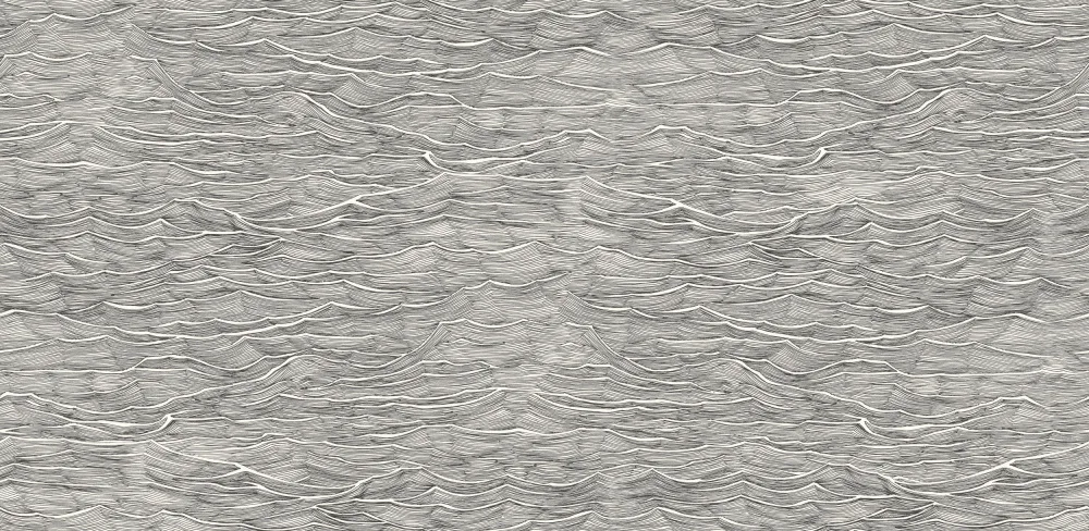Lane, Hendon: Hla022  100dpi Waves Blk