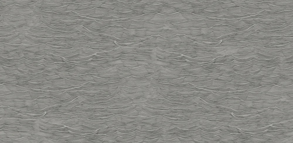 Lane, Hendon: Hla025  100dpi Waves Grey Blk