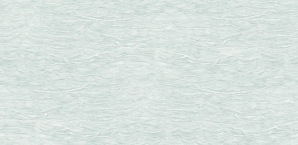 Lane, Hendon: Hla027  100dpi Waves Light Blue