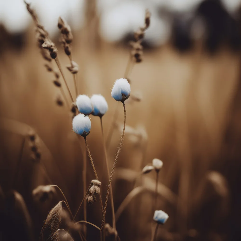 Treechild: Fleurs de maïs bleu n°5