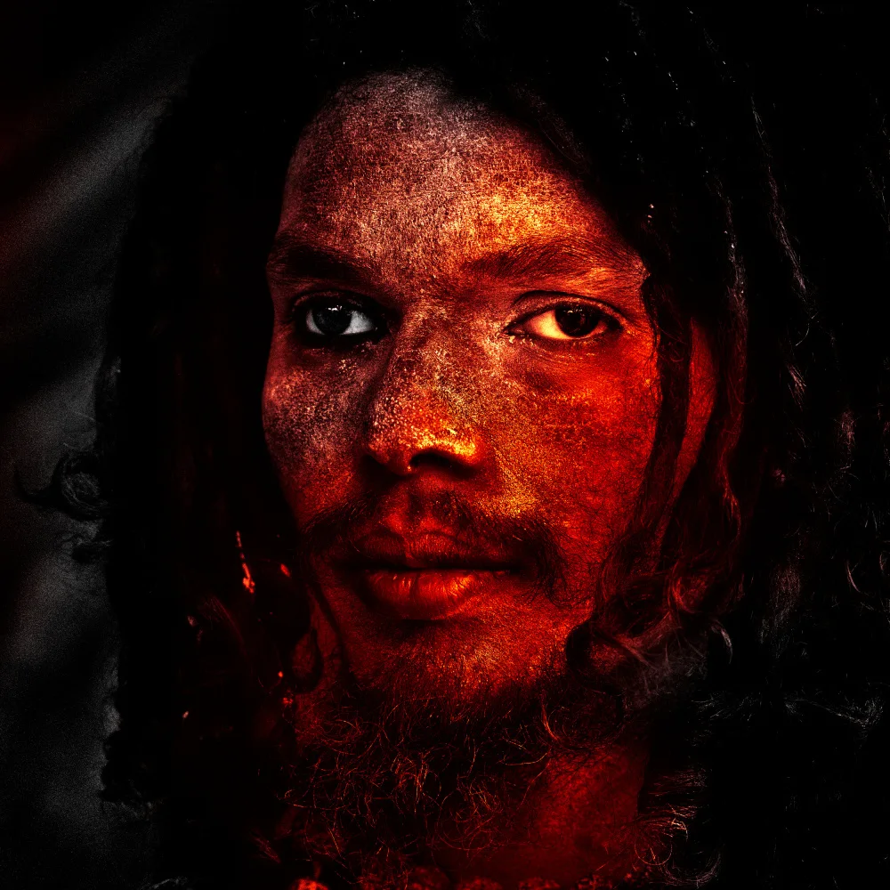 Cavalli, Giovanni: Red sadhus face