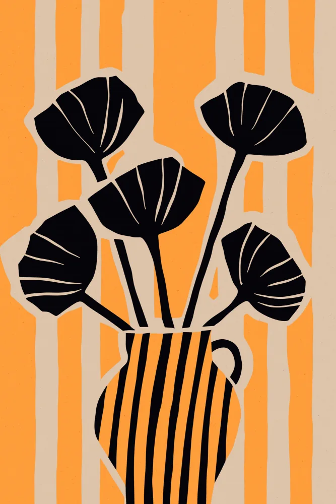 Treechild: Nature Morte Rayée Jaune