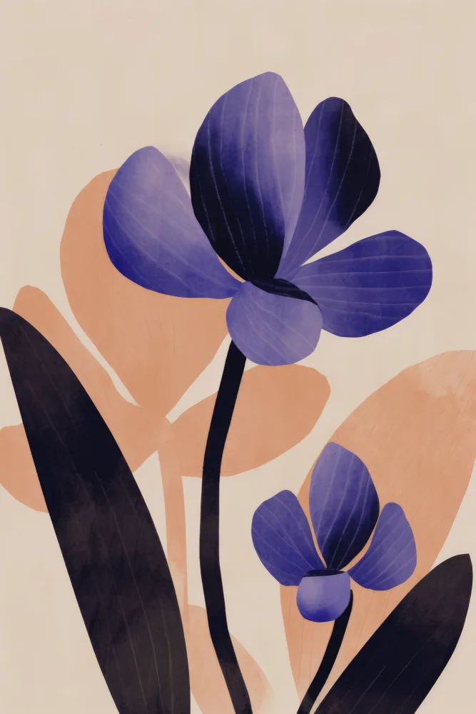 Treechild: Beauté violette n°2