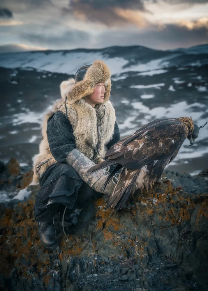 BHATTACHARJEE, HIRAK: Land of Eagle Hunters and an Young Hunter