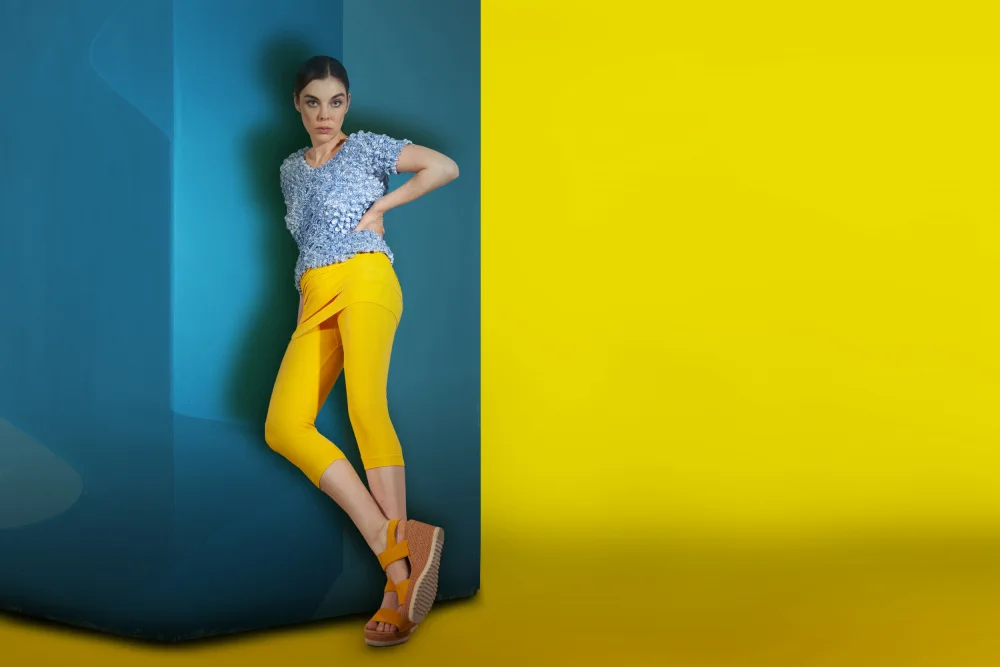 Diepenbroek, von Christine: blue and yellow