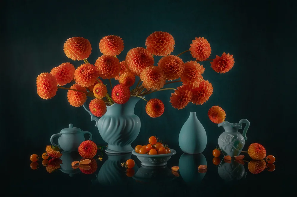 Jacobs, Lydia: Dalie in fiore