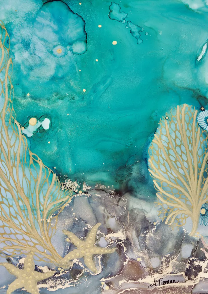 Tieman, Amy: Eaux Turquoises No2