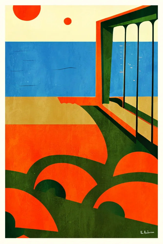Anderson, Bo: Amalfi,Itálie (1964)