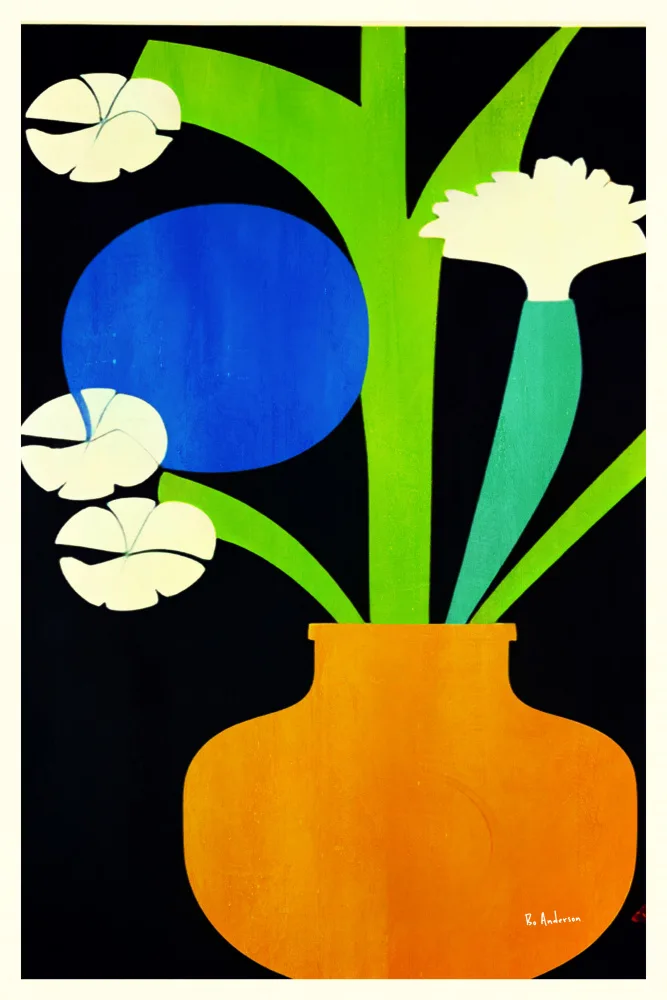 Anderson, Bo: Weisse Blumen,Berlín