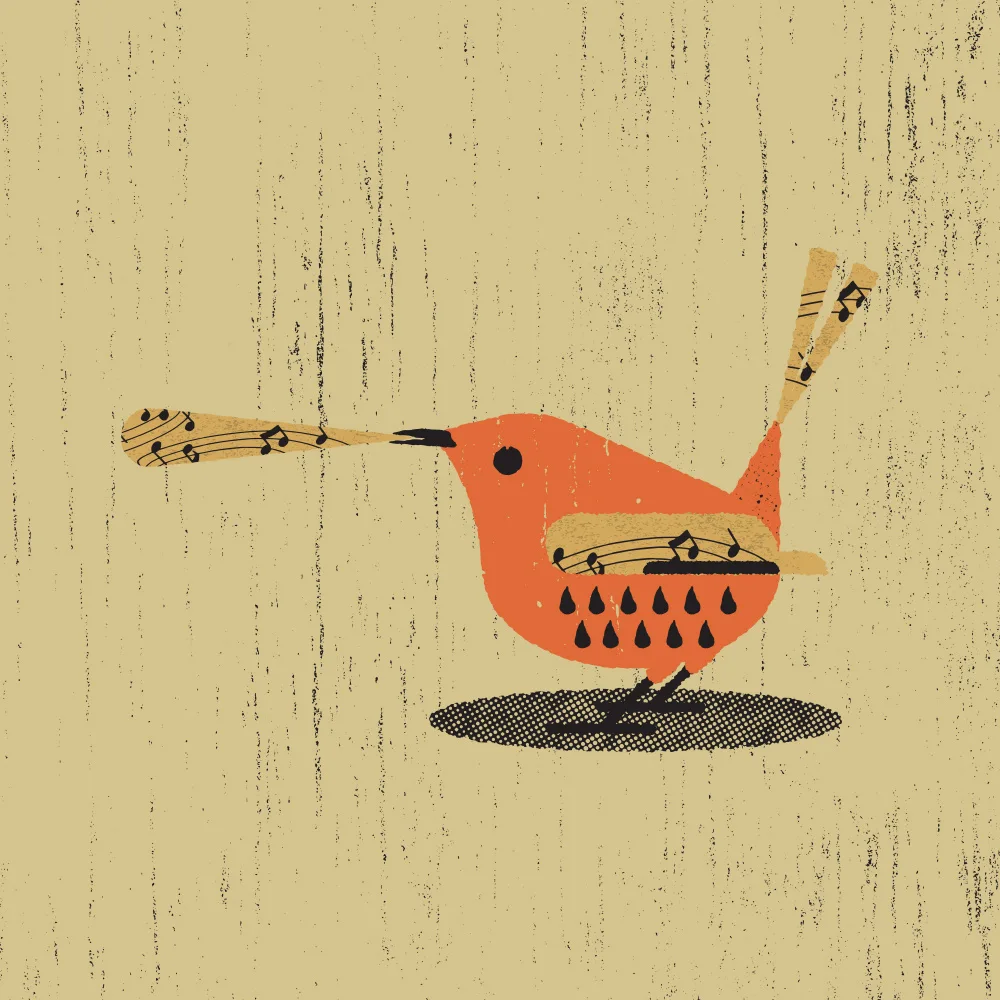 Art, Grasp Vision: Singing Bird