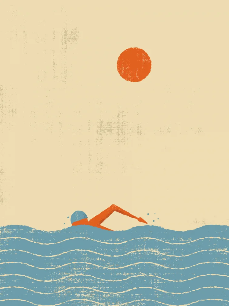 Art, Grasp Vision: Swimmer