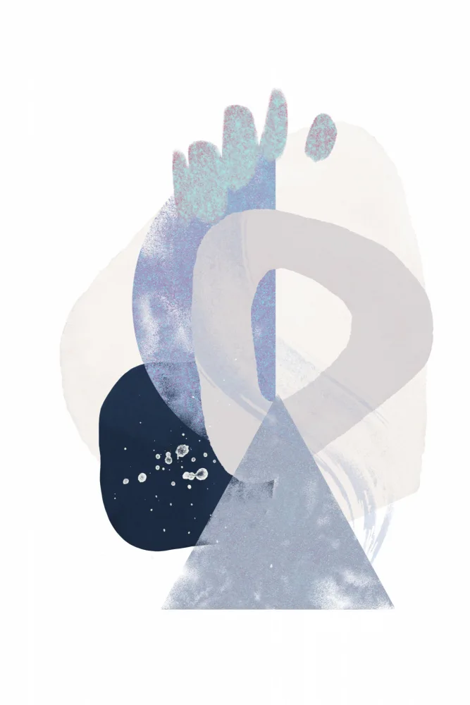 Moss, Ann Sally: Blue Discovery-3