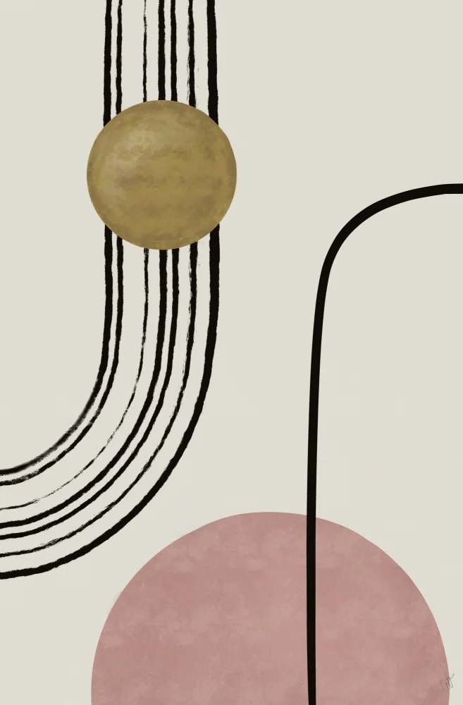 Volfova, Anne-Marie: Formes et lignes abstraites #2
