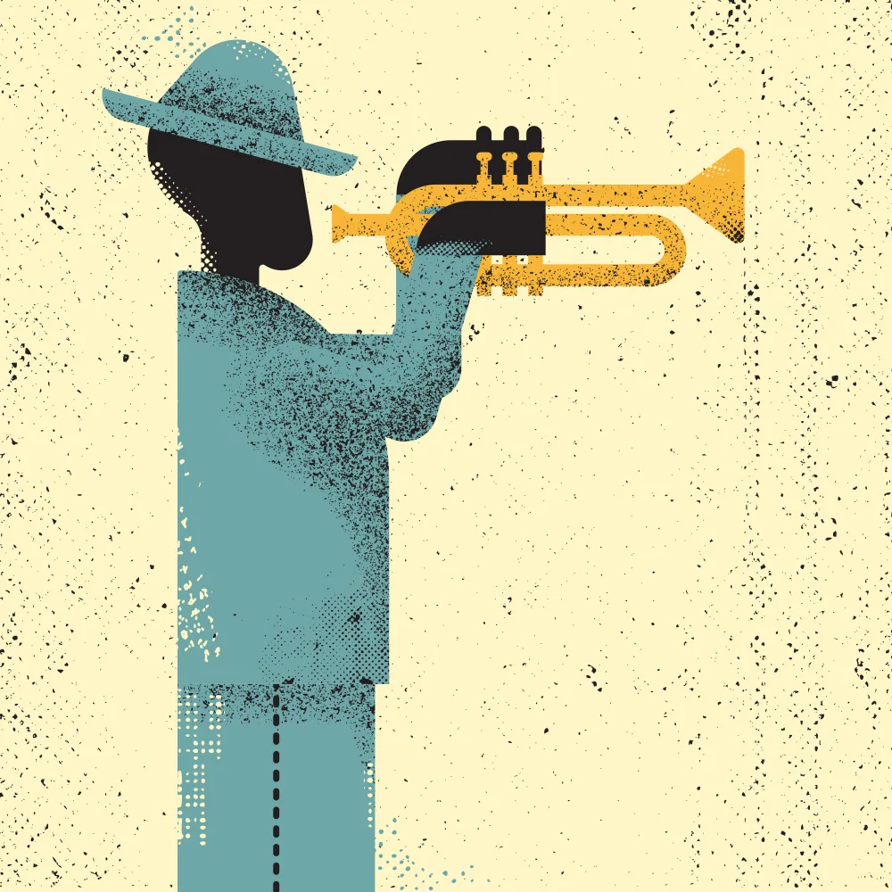 Art, Grasp Vision: Jazz Musician