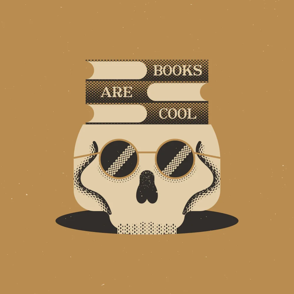 Art, Grasp Vision: Books Are Cool