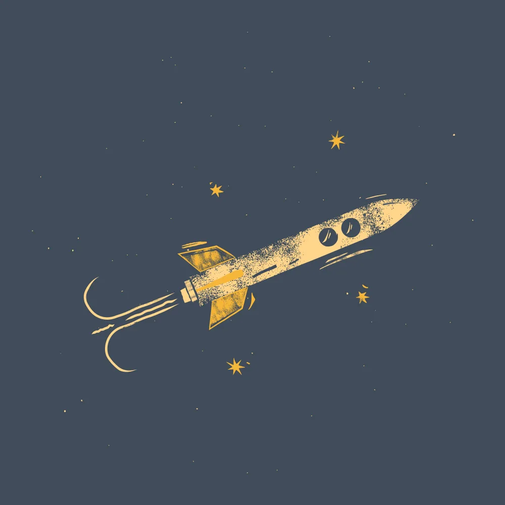 Art, Grasp Vision: Rocket & Stars