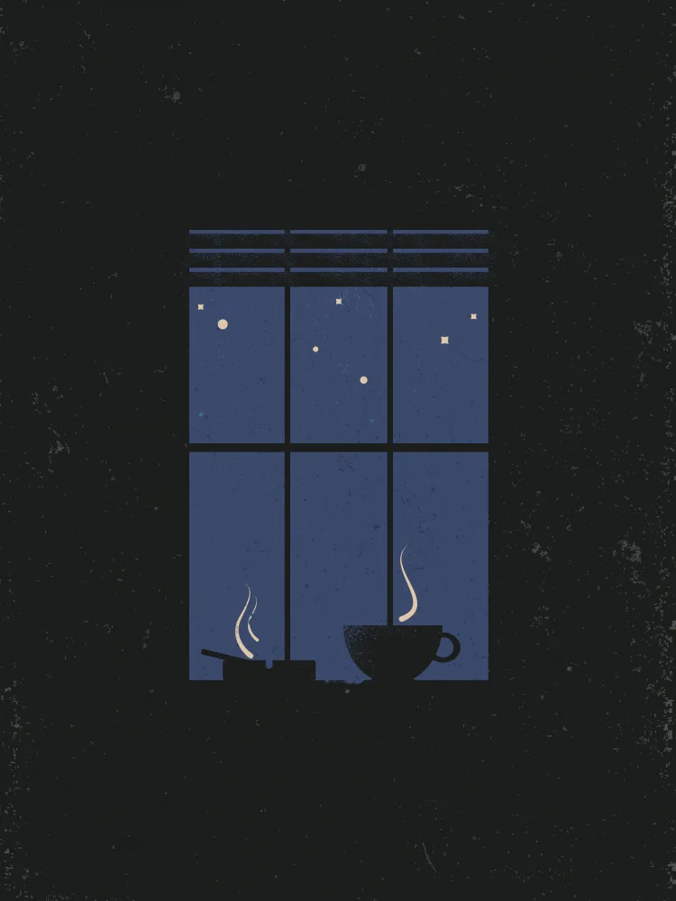 Art, Grasp Vision: Midnight Coffee