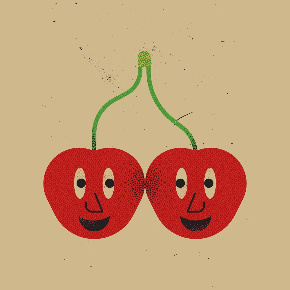 Art, Grasp Vision: Happy Cherries