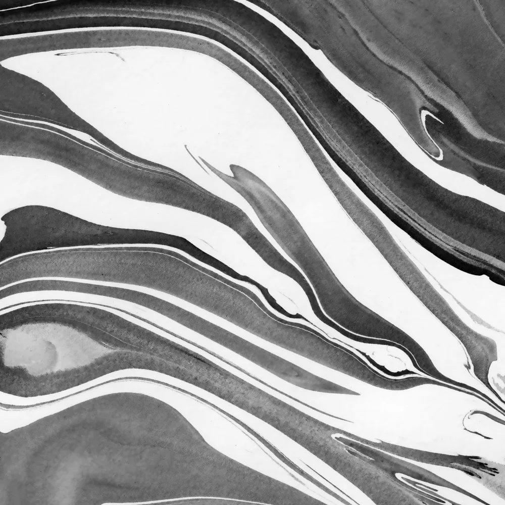 amini54: Encre marbrée noir et blanc 03
