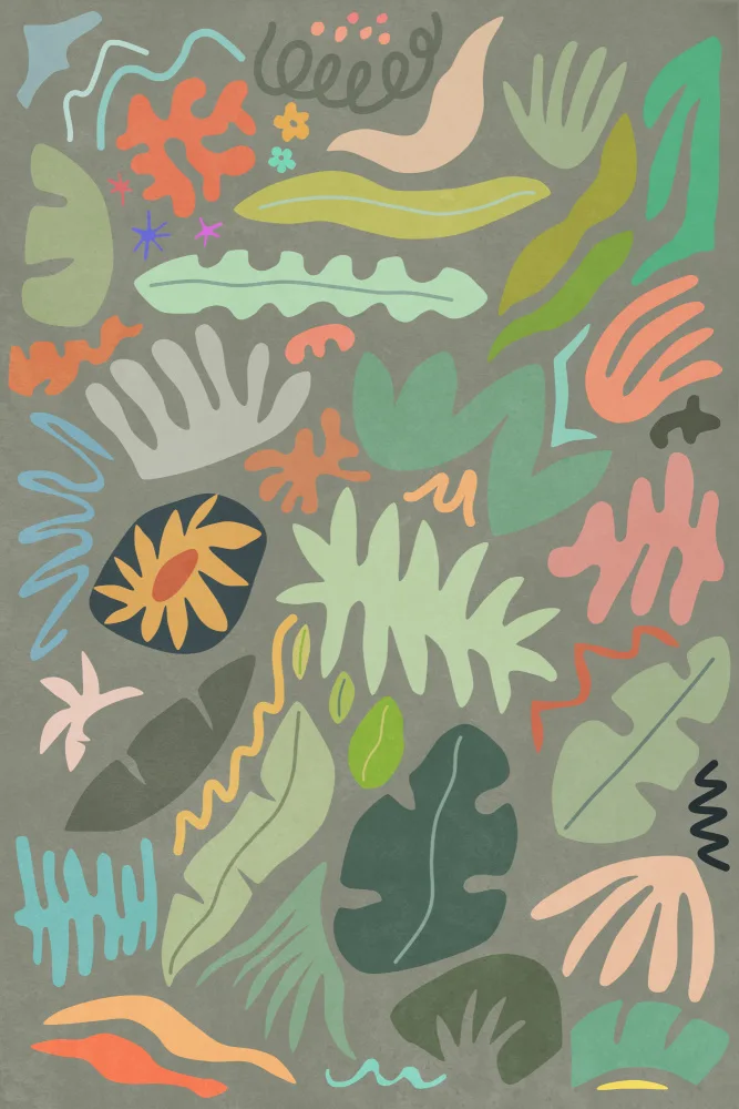 amini54: Botanical Colors and Shapes II