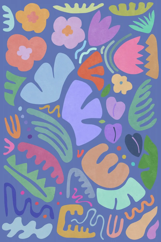 amini54: Formes florales Couleurs et formes II