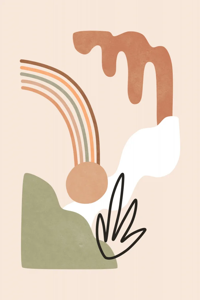 amini54: Misty Mountain Shapes Color and Shapes