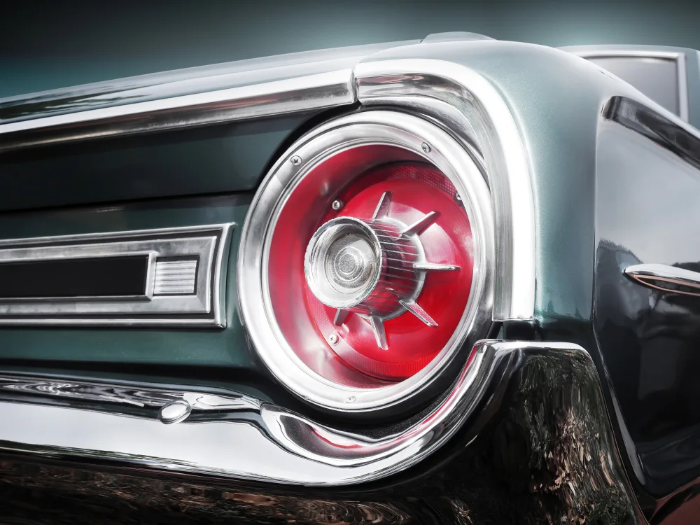 Gube, Beate: American classic car Galaxie 500 1964 Rear