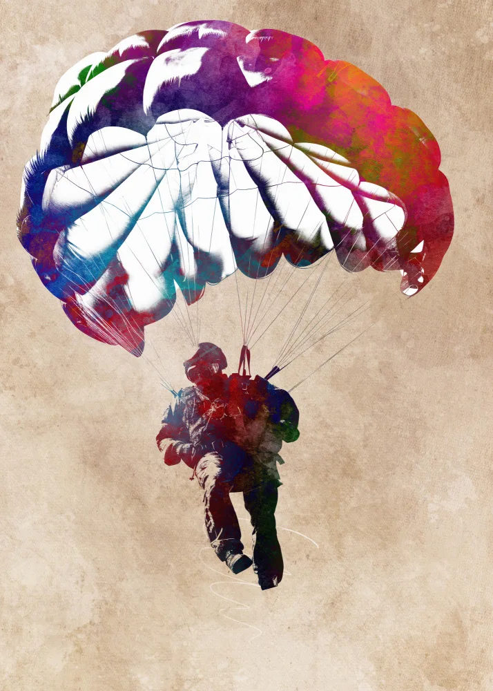 Jaszke, Justyna: Paratrooper sport art