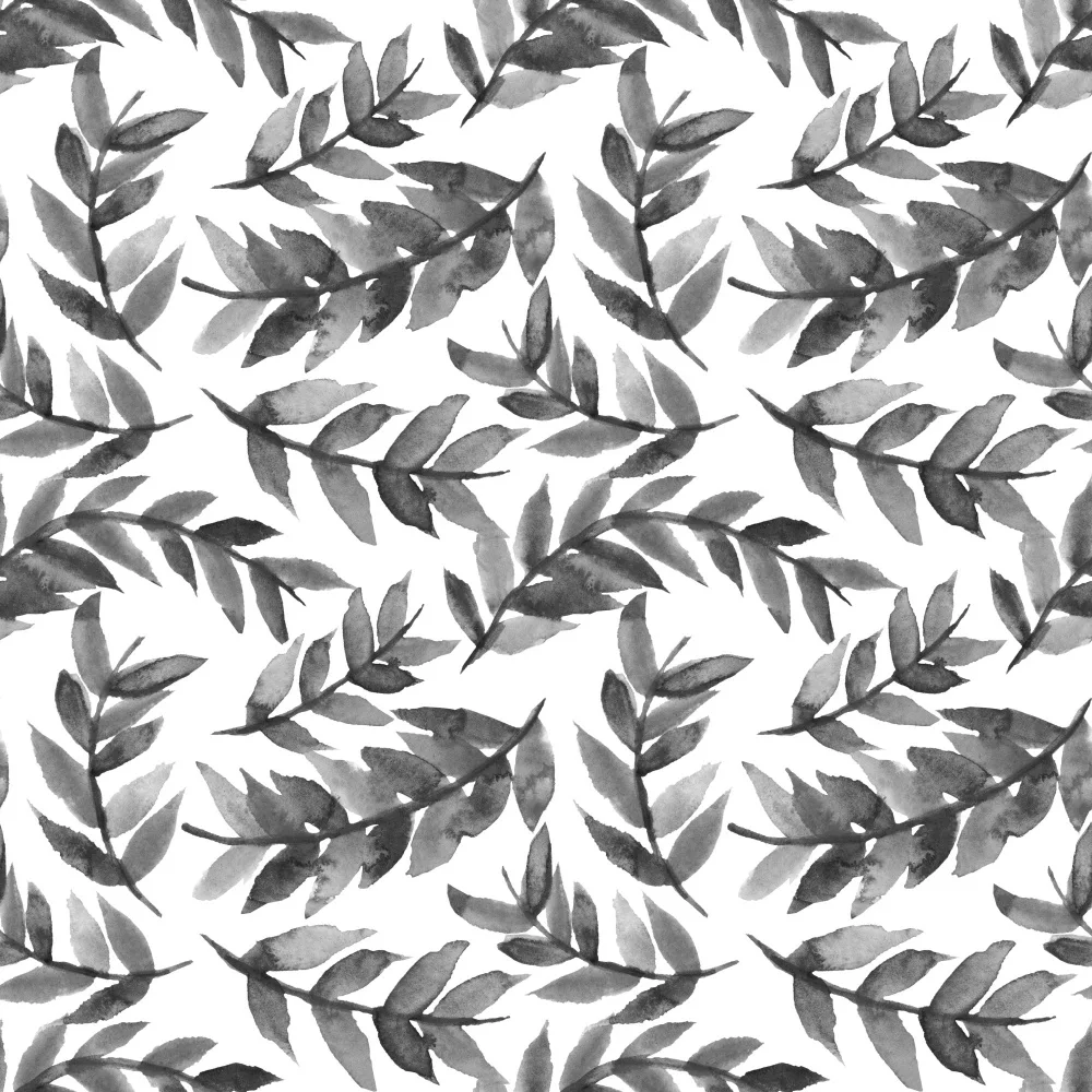 Channell, Michele: Feuilles noires courbées
