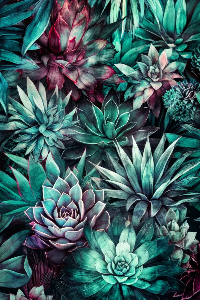 Jaszke, Justyna: Succulents and cactus 4