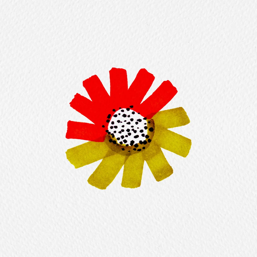 Channell, Michele: Nut Orange Fancy Floral